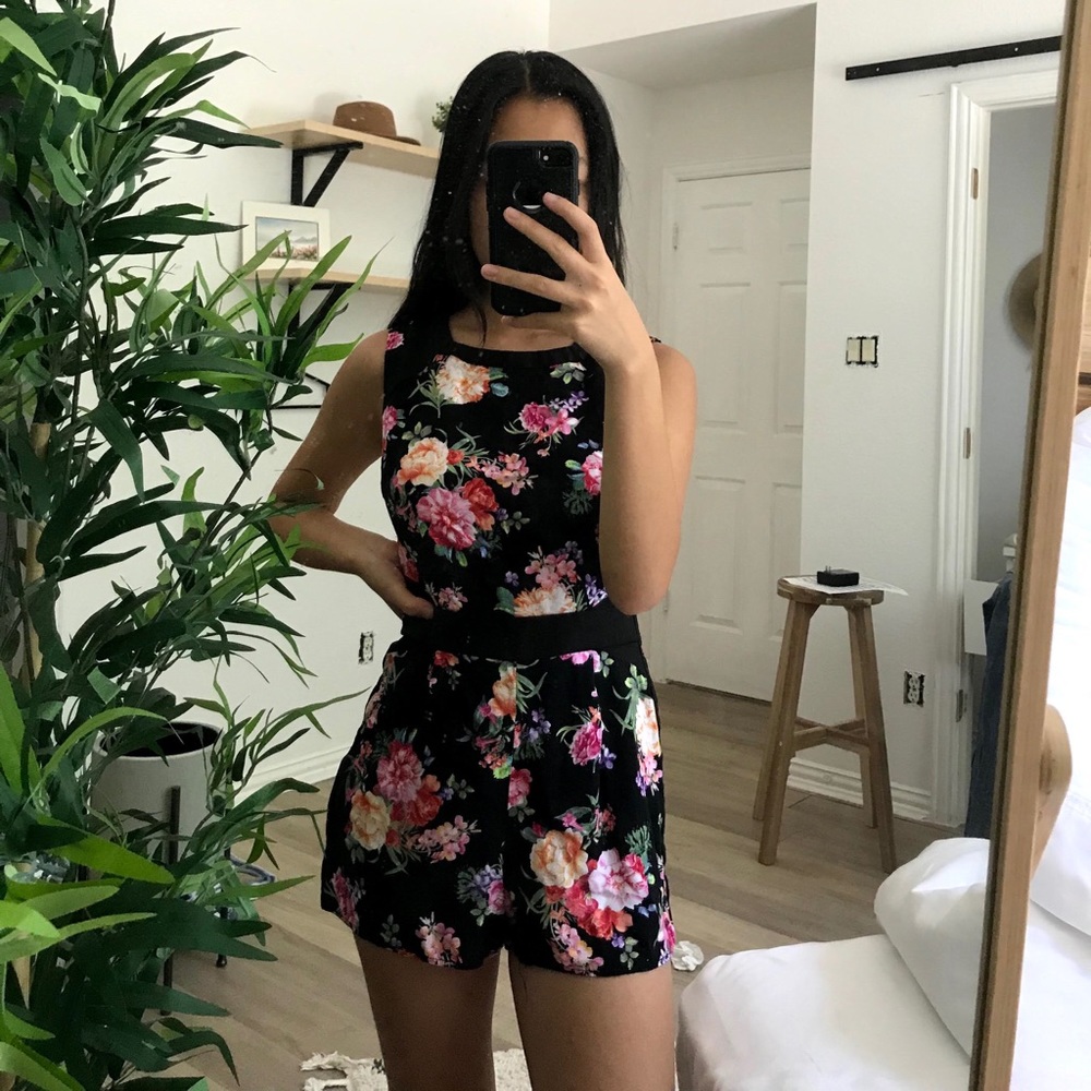 Floral romper